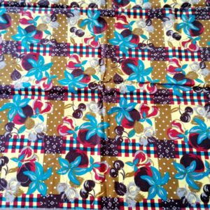 vintage keperkatoen met flanel 1,6m