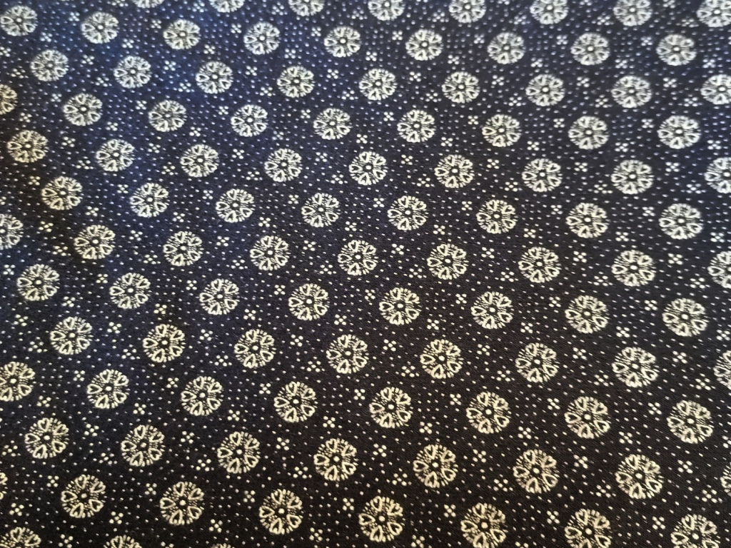 donkerblauwe jersey 3 x 1,25m - Afbeelding 3