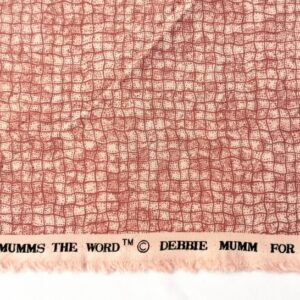 quiltstof oud roze tinten /10cm