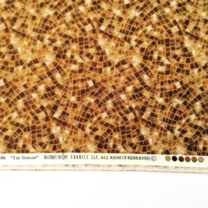 quiltstof bruin tinten /10cm