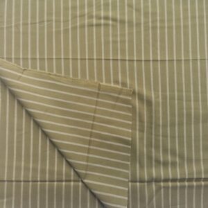 quiltstof  groen gestreept /10cm