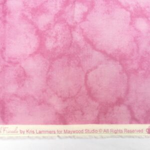 quiltstof  roze vlekken  /10cm