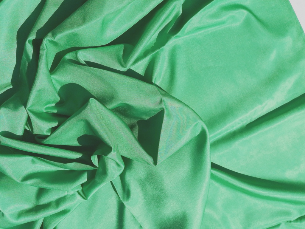 groene soepele viscose 1,55m