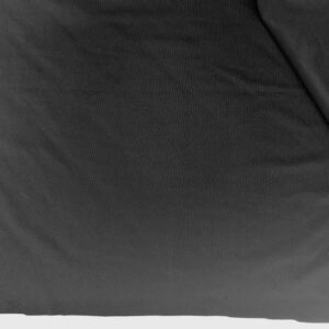 effen zwarte synthetische jersey 0,5m/1,7m
