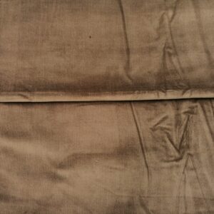 Vintage ribfluweel mokkabruin lichte stretch