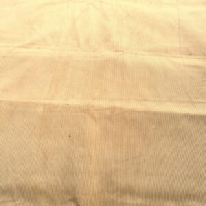 Ribfluweel beige zachte stof 2,6m