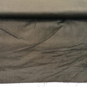 Vintage ribfluweel bruin goudglans