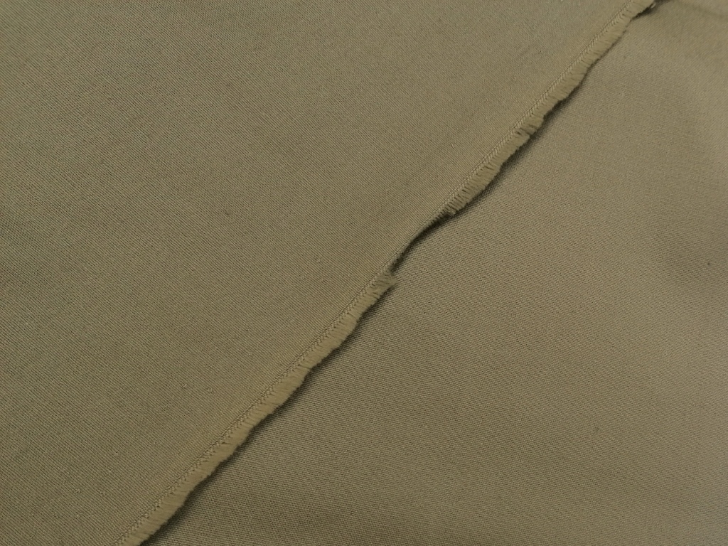 kakigroene stevige katoen /10cm - Afbeelding 2