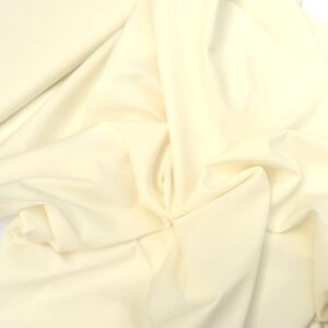witte stretch wollen gabardine /10cm