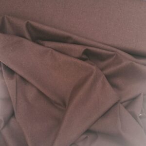 Roodbruine dunne wolflanel