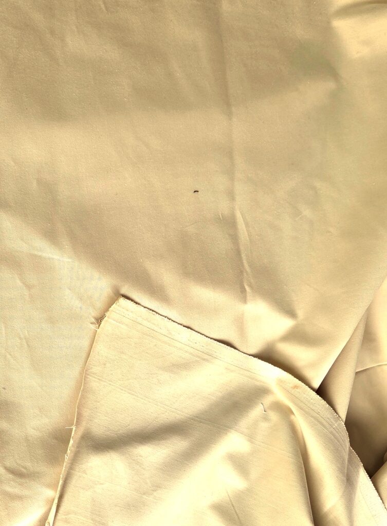 beige katoenen gabardine stretch 4m/110cm - Afbeelding 2