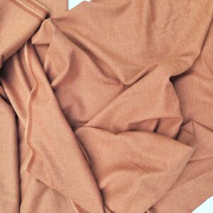 lichtbruine wollen  flanel stretch 2,5m