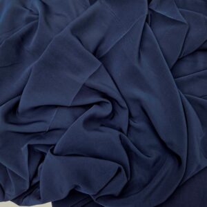 donkerblauwe soepele stof /10cm