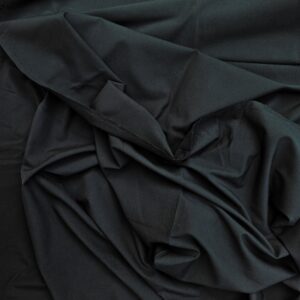 fijne zwarte stretch stof 2m