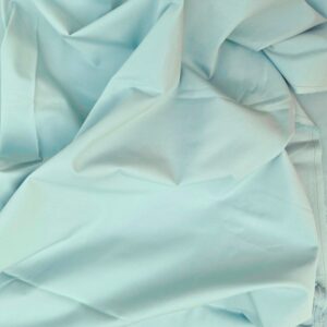 lichtblauwe katoenen  stretch gabardine 3,1m