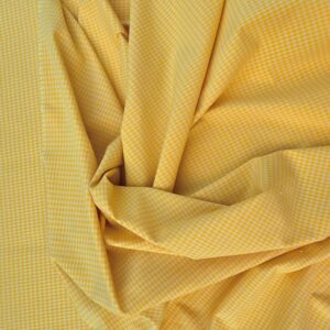 wit-gele katoenen stretch flanel 3,2m