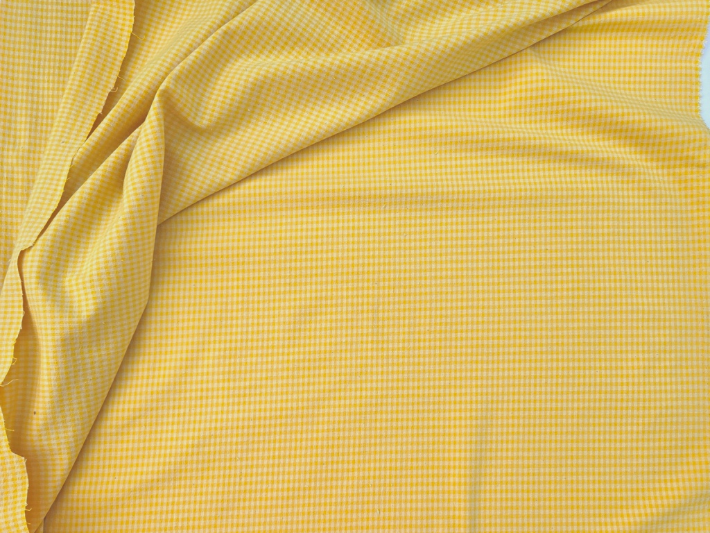 wit-gele katoenen stretch flanel 3,2m - Afbeelding 3