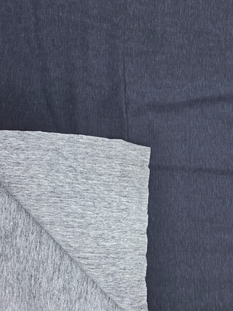 Dubbele jersey blauw-wit 2,3m - Afbeelding 2