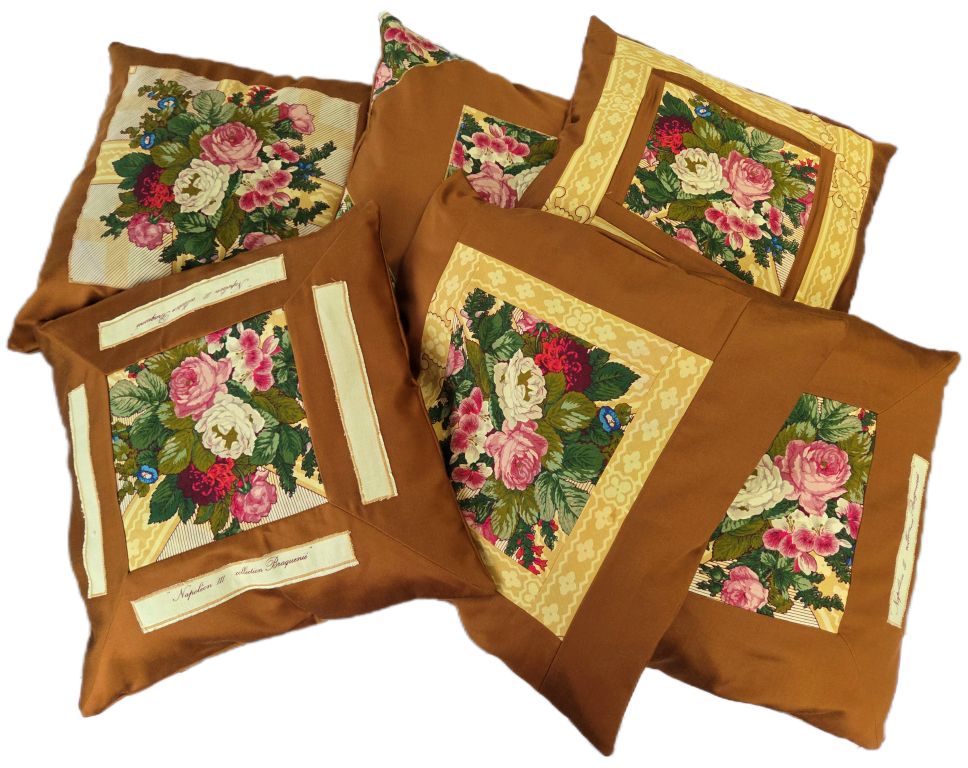 Patchwork kussenhoes - collection Braquenie