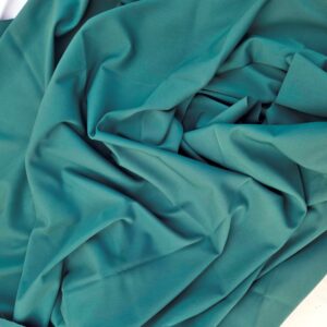 zachte crêpestof blauwgroen 1m