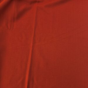 100% wollen crêpestof  baksteenrood 1,4m