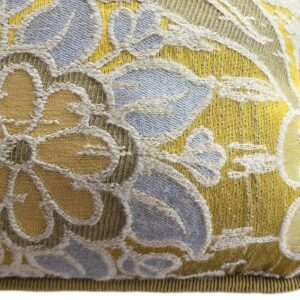 VivCreatiV kussen jacquard barok 40x60, paspelbies detail
