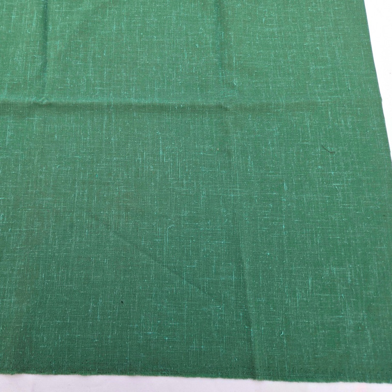 Groene linnenlook stevige stof