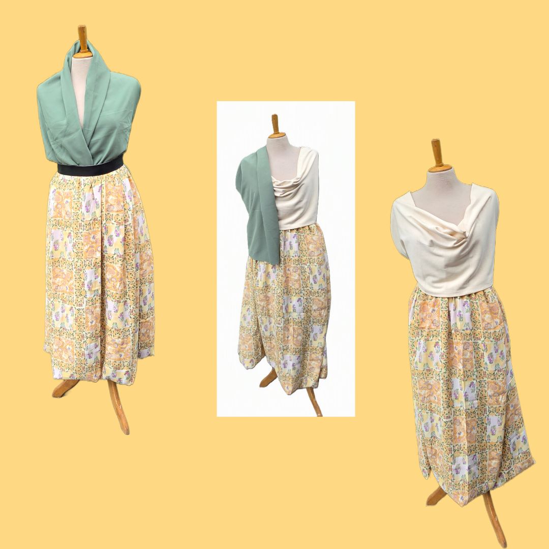 Zomerse Stofcombinatie Beige Stoffen