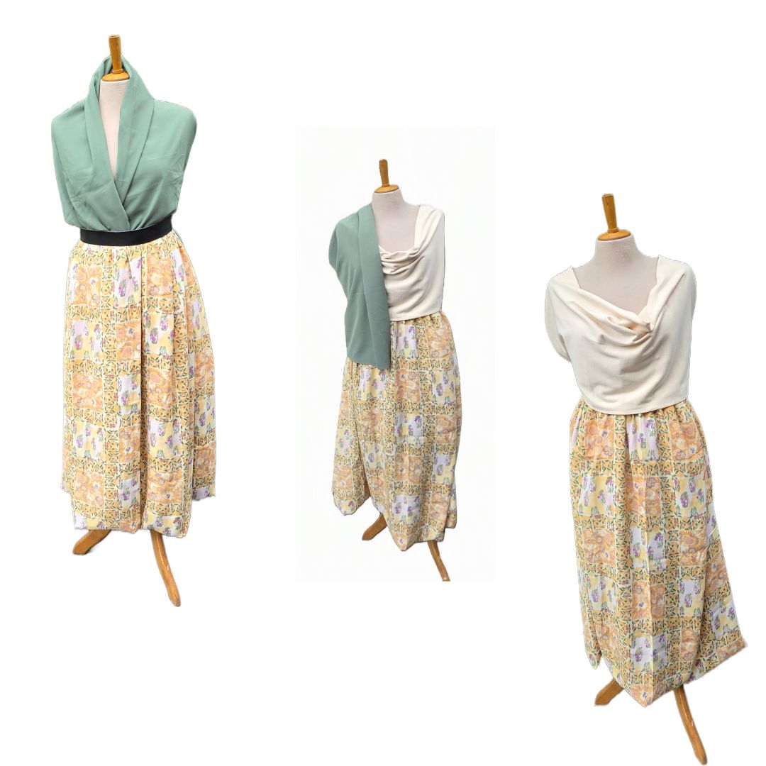 Zomerse Stofcombinatie Beige Stoffen - Afbeelding 2
